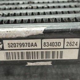 52079970AA radiatore intercooler Jeep Grand Cherokee WJ 2.7 CRD 1998-04