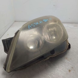 24451032 faro fanale proiettore Opel Astra H 2005 anteriore sinistro SX Hella da lucidare