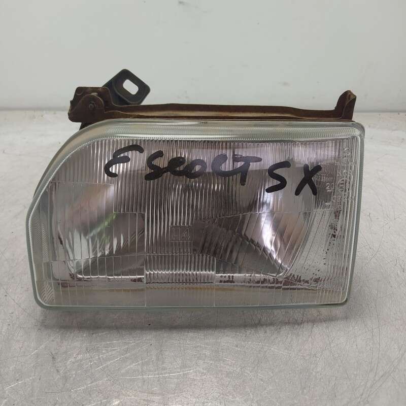 7R-01514 faro fanale proiettore Ford Escort MK3B restyling 1986-90 anteriore sinistro SX segni di ruggine sulla parabola interna