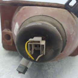 7R-01514 faro fanale proiettore Ford Escort MK3B restyling 1986-90 anteriore sinistro SX segni di ruggine sulla parabola interna