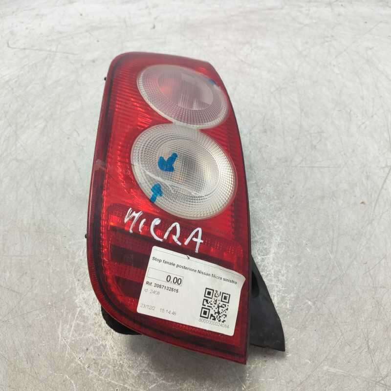 26555AX720 faro fanale gruppo ottico stop Nissan Micra K12 2002-10 posteriore sinistro SX ATTENZIONARE FOTO