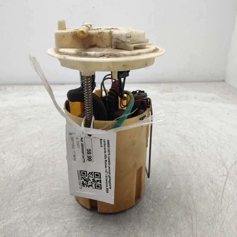 0580313073 cestello pompa galleggiante carburante Alfa Romeo 147 1.6 benzina 2006 Bosch