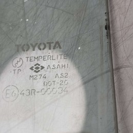 43R00034 vetro scendente Toyota 4 Runner 4X4 N1 1993-96 posteriore sinistro SX