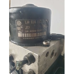 1J0614117D centralina pompa ABS freni VW Golf IV MK4 1.6 16V 1997-04 Atè