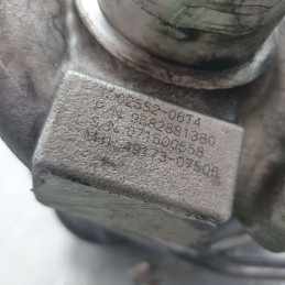 9682881380 Turbo turbina turbocompressore Peugeot 207 1.6 HDI 66 KW 2006-13