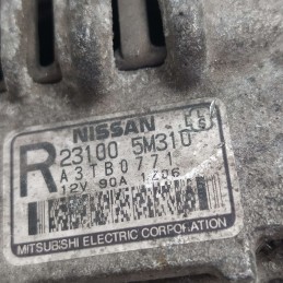 23100-5M310 alternatore generatore elettrico Nissan X-Trail 2.2 CRD 100 KW 4X4 2004 90A