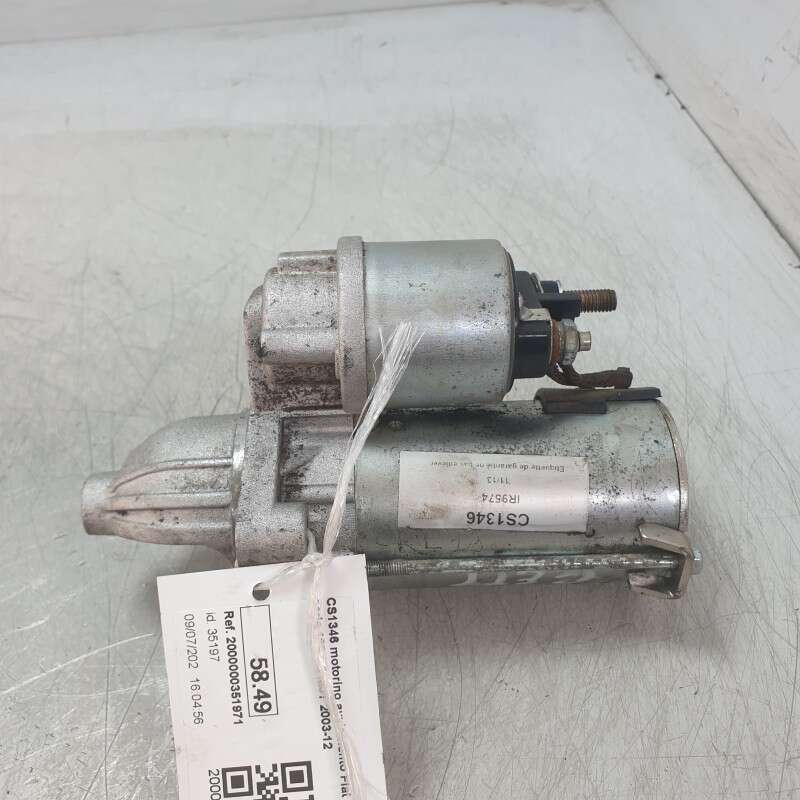 CS1346 motorino avviamento Fiat Panda 2° serie 169 1.3 MJT 2003-12