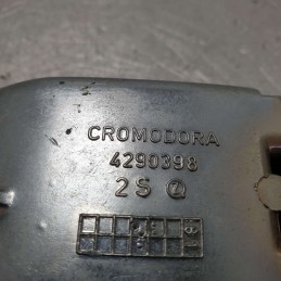 4290398 maniglia esterna portiera Fiat 132 epoca 1972-81 cromatura da ripristinare chiave non disponibile ant SX