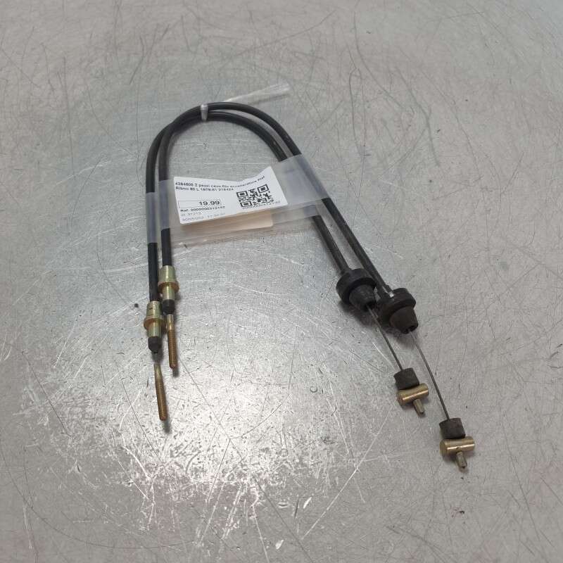 4394605 2 pezzi cavo filo accelleratore Fiat Ritmo 60 L 1979-81 215424