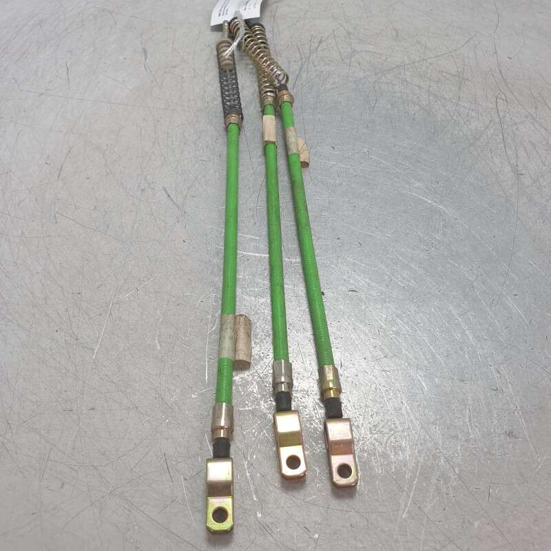 5951339 3 pezzi cavo filo fune freno a mano stazionamento Fiat Uno T.T. 1983-89 lato sinistro