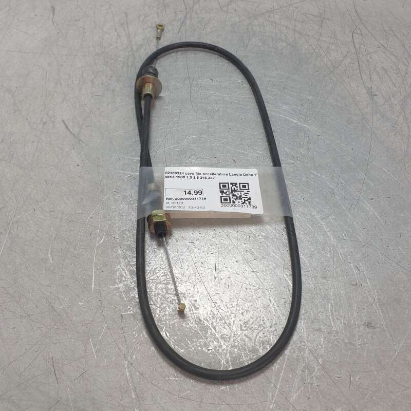 82356324 cavo filo accelleratore Lancia Delta 1° serie 1980 1.3 1.5 215.337