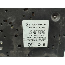 A1708200386 AUTORADIO STEREO LETTORE CD MERCEDES SLK CLK ML E A170 