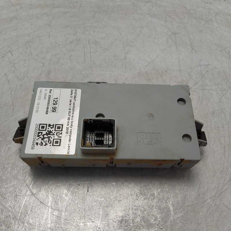 51873947 centralina ecu body computer Lancia Delta 3° serie 1.6 MJT 88 KW 2010