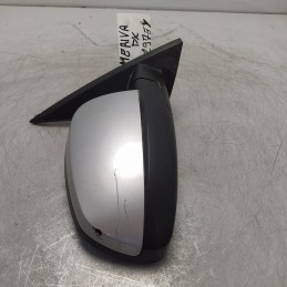 13113476 specchietto retrovisore laterale Opel Meriva 2003-06 anteriore DX manuale grigio