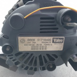 51718499 Alternatori e generatori Valeo 14v 75A Fiat Punto 188 1.3mtj 2004-11