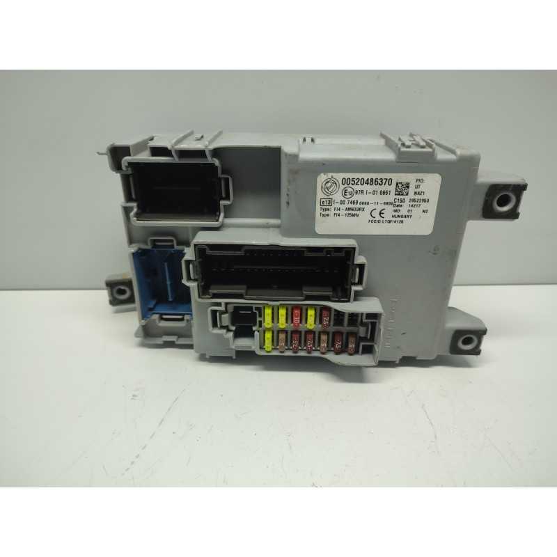 CENTRALINA SCATOLA FUSIBILI BODY COMPUTER FIAT PANDA 3° SERIE 00520486370