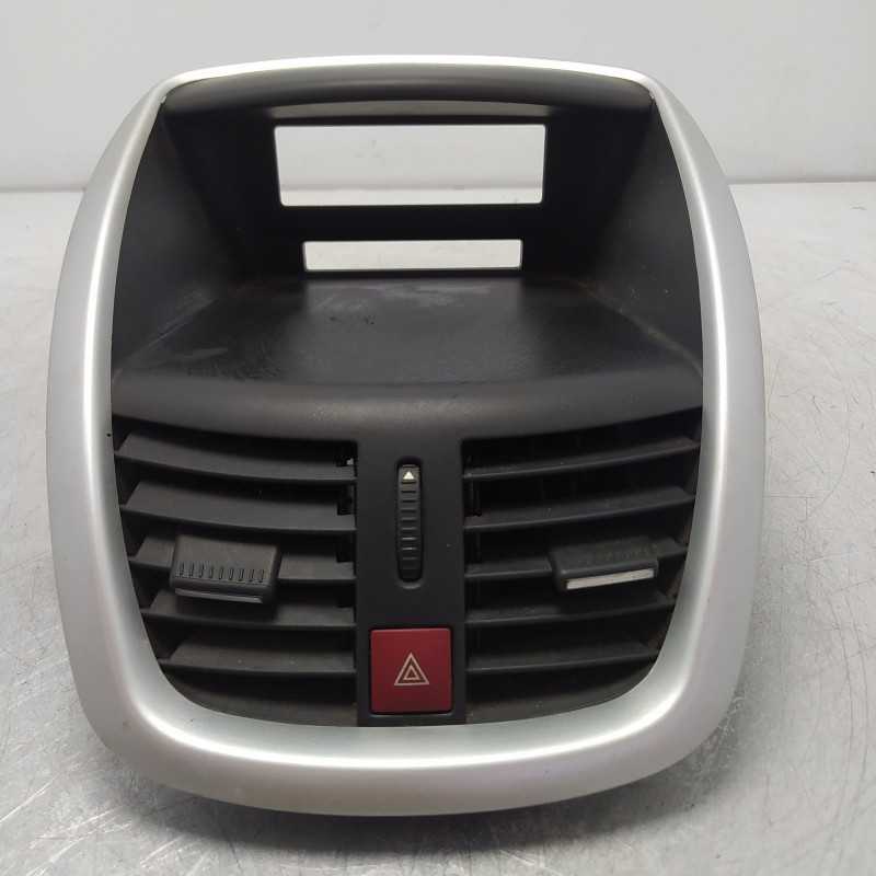 96724726ZD pannello cruscotto centrale bocchette aerazione Peugeot 207 1.4 HDI 50 KW 2011