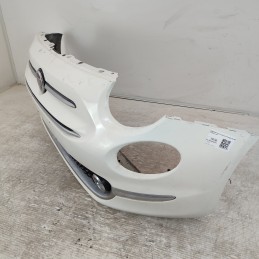 735657232 Paraurti anteriore con griglia Fiat 500 312 2007 in poi 