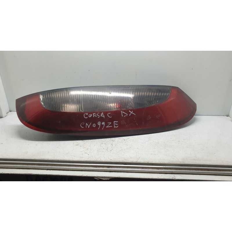 09114337 Stop fanale faro luci posteriore dx Opel Corsa C 2000-06 SCHEGGIATO LESIONATO