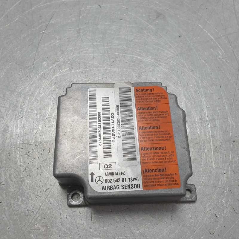 0025428118 Centralina modulo airbag Mercedes classe M270 W163 TD 2.7 120KW 163CV 4X4 2001