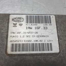 46545153 centralina ecu modulocontrollo motore Fiat Punto 1° serie 176 1.2 B  1993-99 Magneti Marelli