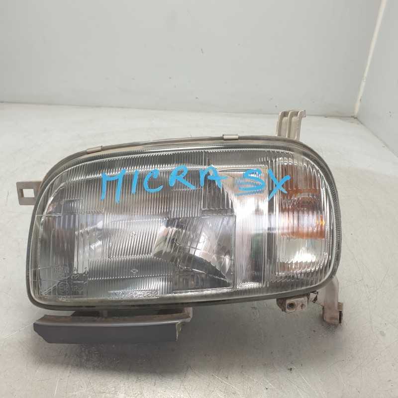 B60605F206 Faro fanale proiettore luci frontali ant sx Nissan Micra I serie 1992-98