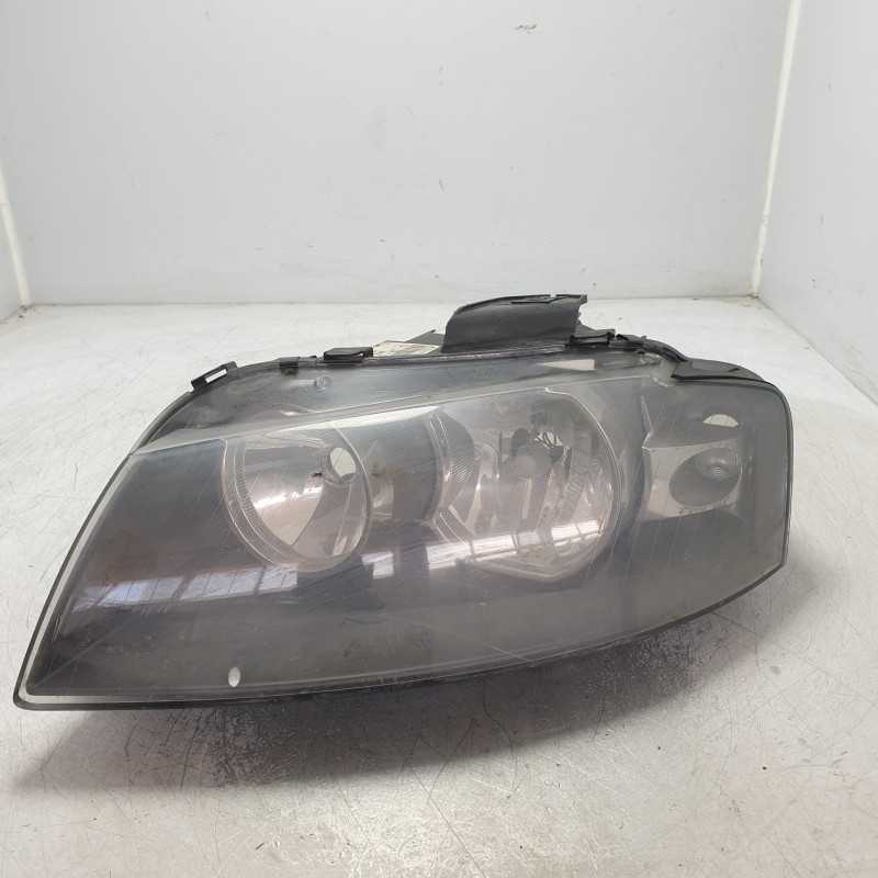 8P0941003K Faro fanale proiettore luci anteriore sinistro Audi A3 8P1 2003-06 1 GANCIO ROTTO privo di lampade