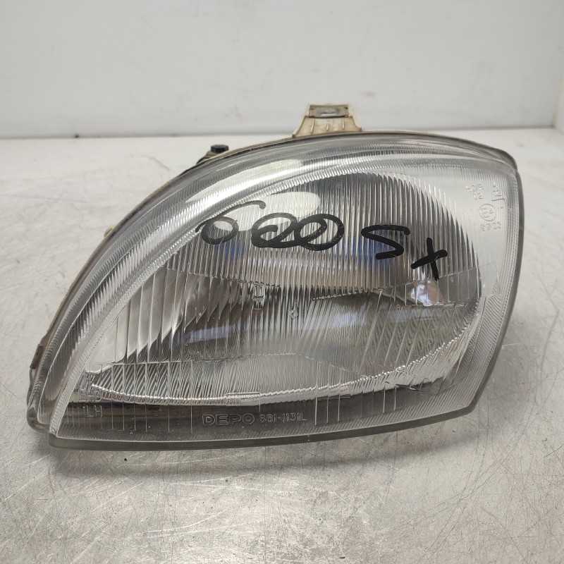46514925 Faro fanale proiettore luci frontali ant sx Fiat Seicento 187 1998-10 privo di lampade