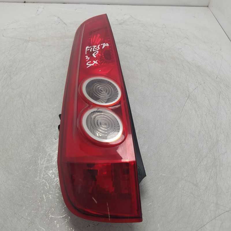 1432274 faro fanale stop Ford Fiesta 3P V MK5 2006-08 posteriore SX sinistra cover nera danneggiata