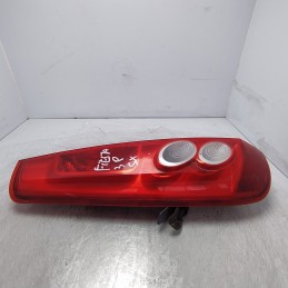 1432274 faro fanale stop Ford Fiesta 3P V MK5 2006-08 posteriore SX sinistra cover nera danneggiata