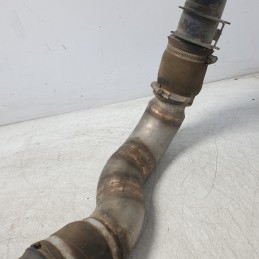 51821514 Tubo condotto aspirazione intercooler Fiat Bravo 1.6 77kw 198a3000 2009 1 gancio rotto