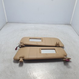 51167066649 51167066650 Alette parasole dx e sx  BMW serie 5 530 E60-E61 2002-14 160KW 3.0D