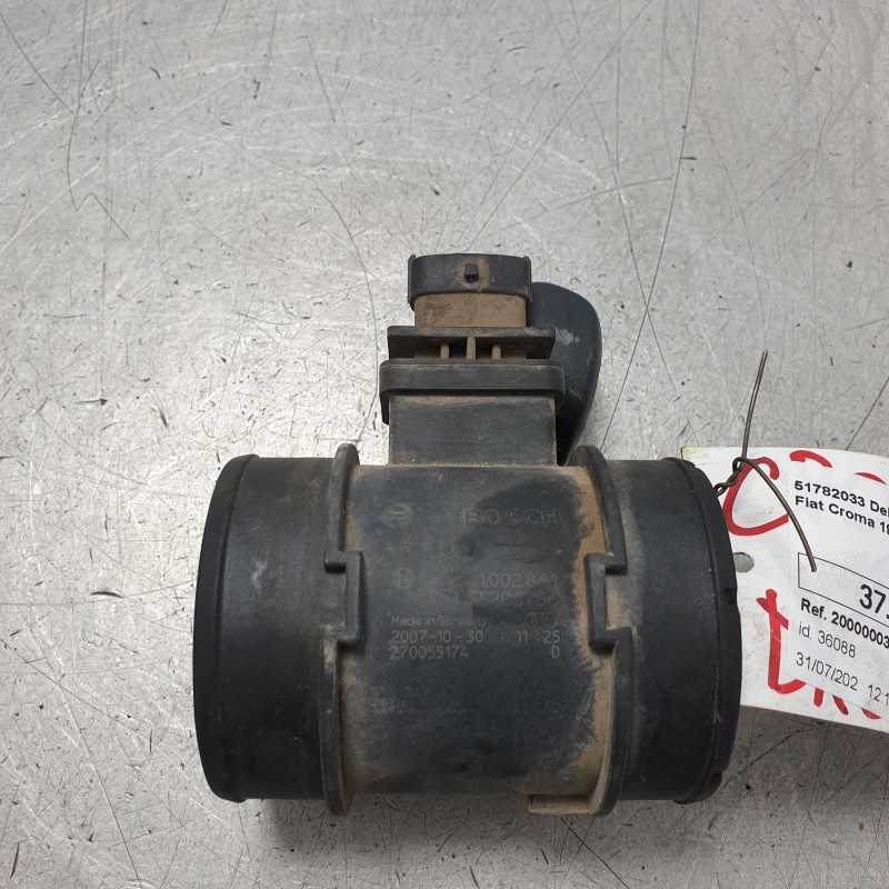 51782033 Debimetro misuratore massa d'aria Fiat Croma 194 2005-10 55206756 0281002861