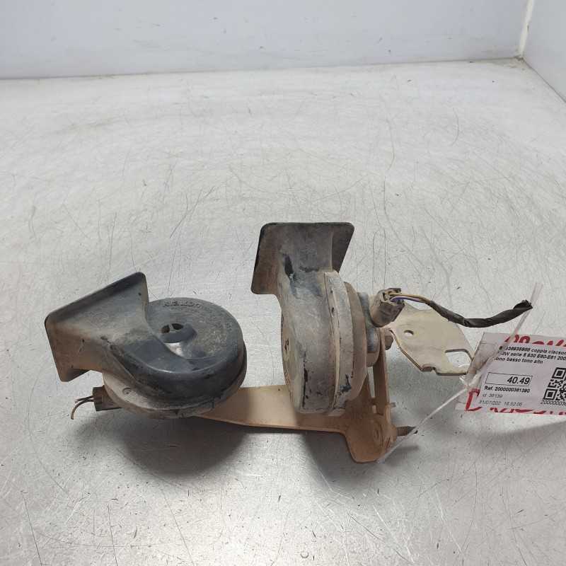 61336935988 coppia clacson avvisatori acustici BMW serie 5 530 E60-E61 2002-14 160KW 3.0D tono basso tono alto