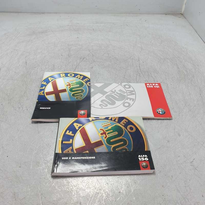 60490781 libretti manuali uso e manutenzione Alfa Romeo 156 originali in italiano 6° edizione