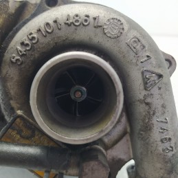 0375G9 turbina turbocompressore turbo Peugeot 206 1.4 HDI 50 KW 2002 54351014861