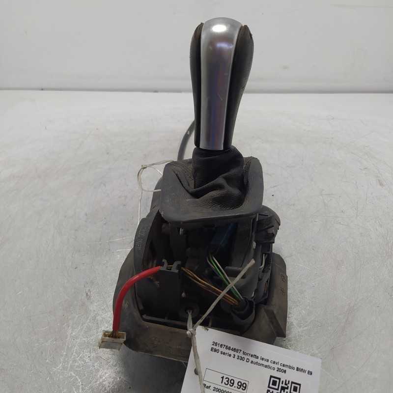 25167564687 torretta leva cavi cambio BMW E91 E90 serie 3 330 D automatico 2006