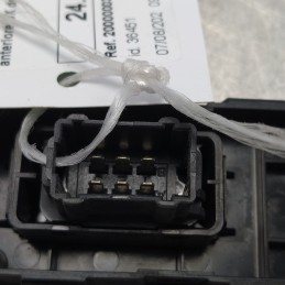 6554QK pulsantiera interruttore alzavetro Peugeot 207 1.4 8V 54 KW 5P GPL 2009 anteriore DX destro