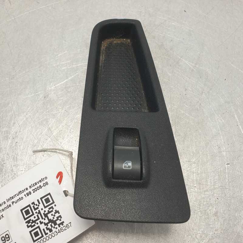 735380450 pulsantiera interruttore alzavetro alzacristallo Fiat Grande Punto 199 2005-08 anteriore destra DX