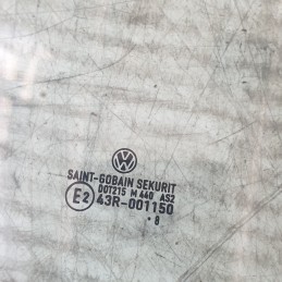 5Z3845022B vetro scendente finestrino VW Fox 2005 anteriore DX destro