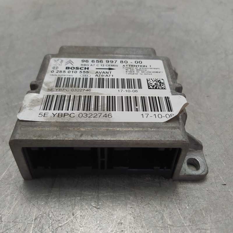 9665699780 centralina airbag Peugeot 207 1.4 8V 54 KW 5P GPL 2009