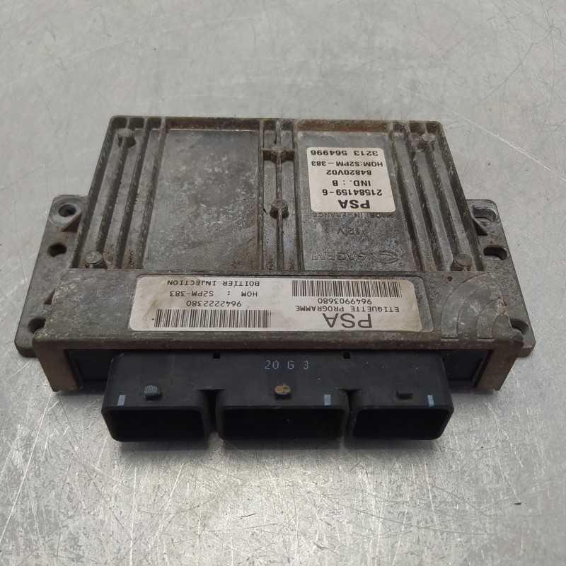 9649903680 centralina ecu modulo controllo motore Citroen C3 1.4 B 8V 73 CV 2001-10 PSA