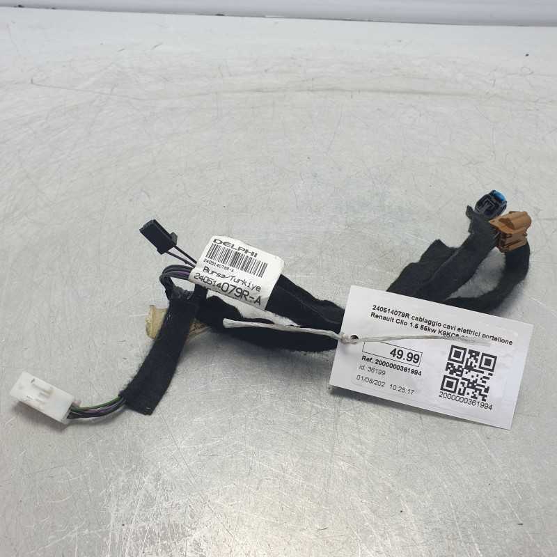 240514079R cablaggio cavi elettrici portellone Renault Clio 1.5 55kw K9KC6 2015