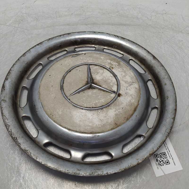 Coppa copricerchio coppetta ruota Mercedes epoca 387 mm metallo da restaurare con ammaccatura