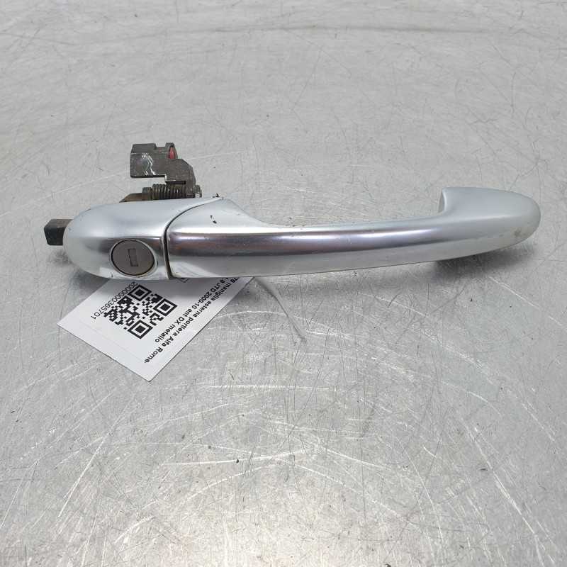 735362776 maniglia esterna portiera Alfa Romeo 147 (937) 1.9 JTD 2000-10 ant DX metallo cromato senza chiave