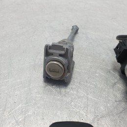 4162XT blocchetto avviamento e cilindretto portiera SX Peugeot 207 1.4 8V 54 KW 5P GPL 2009 con chiave