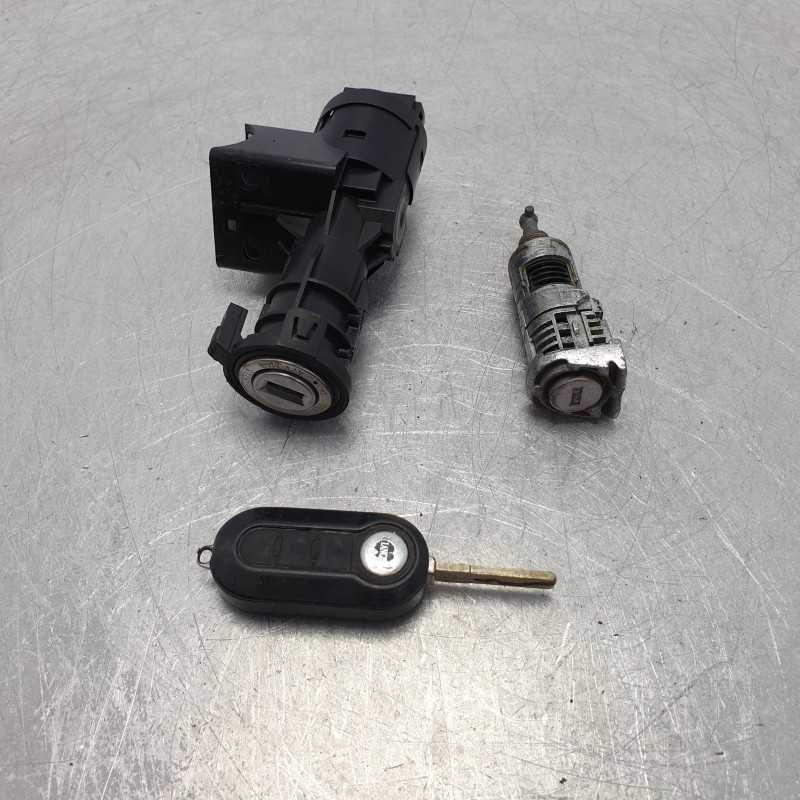 0051793869 blocchetto accensione avviamento Lancia Delta 3° serie 1.6 MJT 88 KW 2010 cilindretto portiera ant SX con una chiave