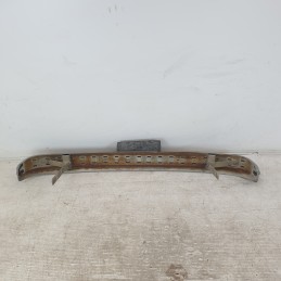 4384525 Paraurti anteriore cromato con paracolpi auto d'epoca Fiat 127 1971-87