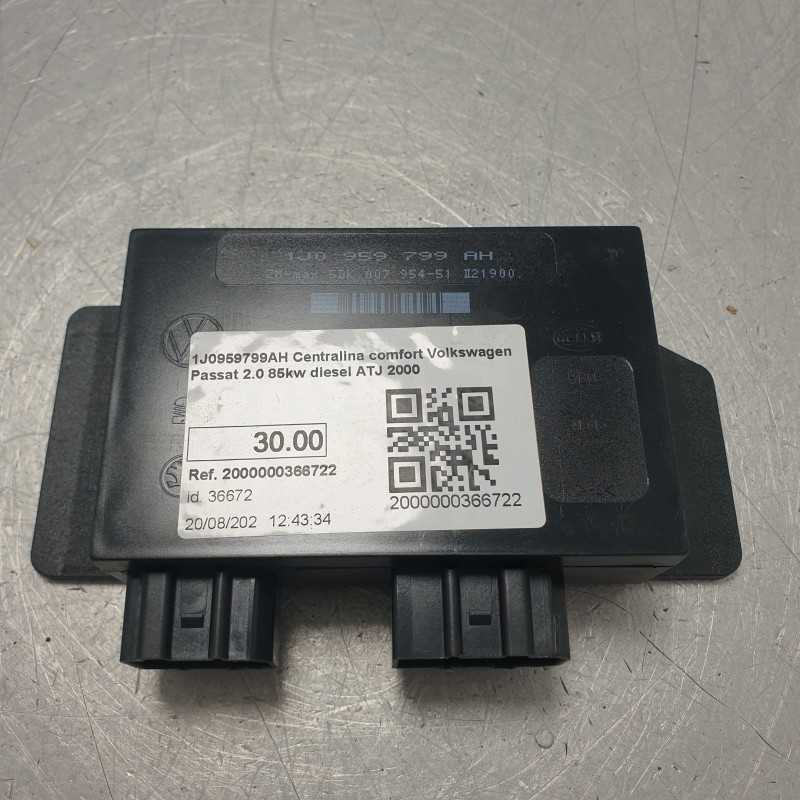 1J0959799AH Centralina comfort Volkswagen Passat 2.0 85kw diesel ATJ 2000