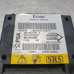 9651942280 Centralina airbag Citroen C2  1.1benz 44kw HFX 2004